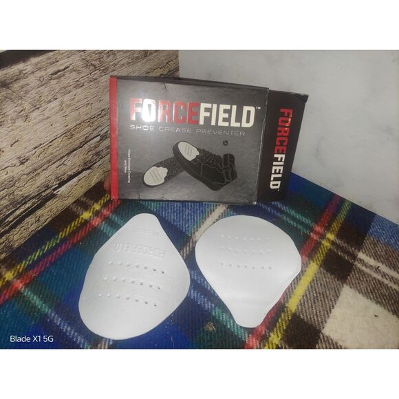 ForceField Shoe Crease Preventer Patented Sneakers Protectors - Medium White - Picture 10 of 10